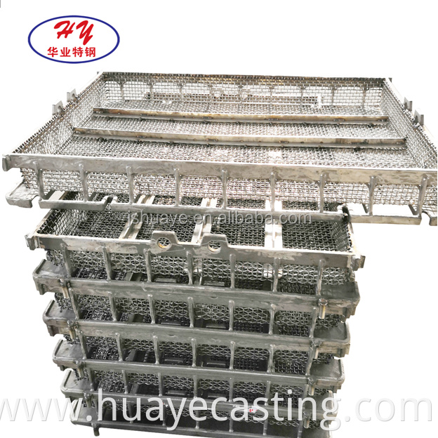 High quality heat treatment fixtures base tray in heat treatment industry